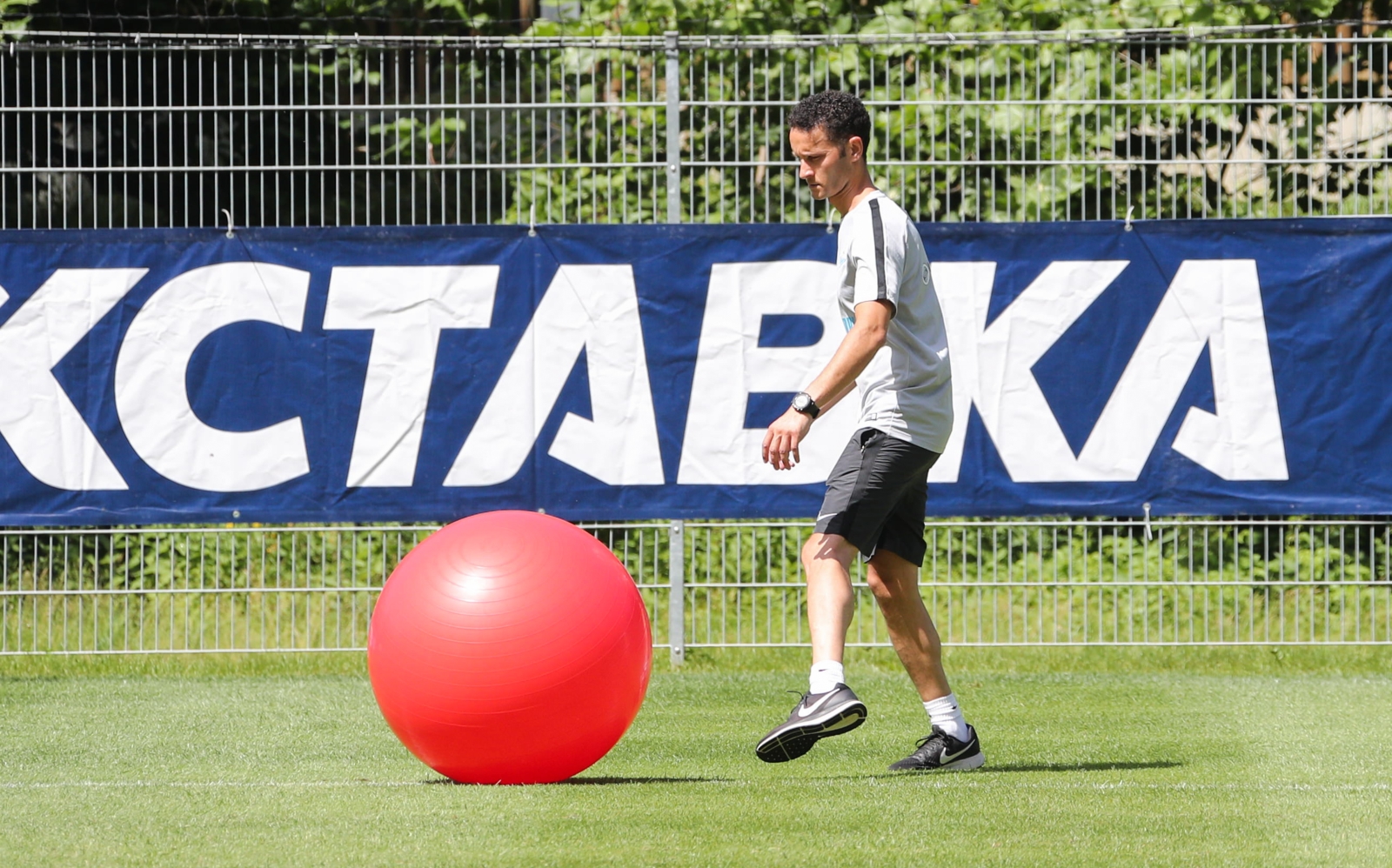 «Газпром»-тренировочные сборы в Австрии: 26 июня, утренняя тренировка