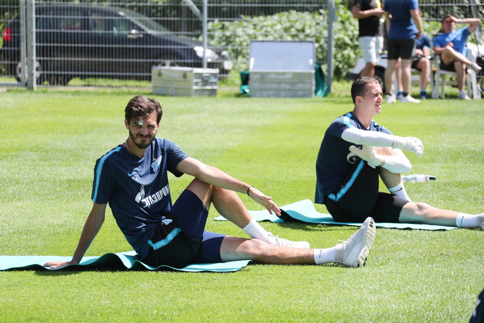 «Газпром»-тренировочные сборы в Австрии: 26 июня, утренняя тренировка