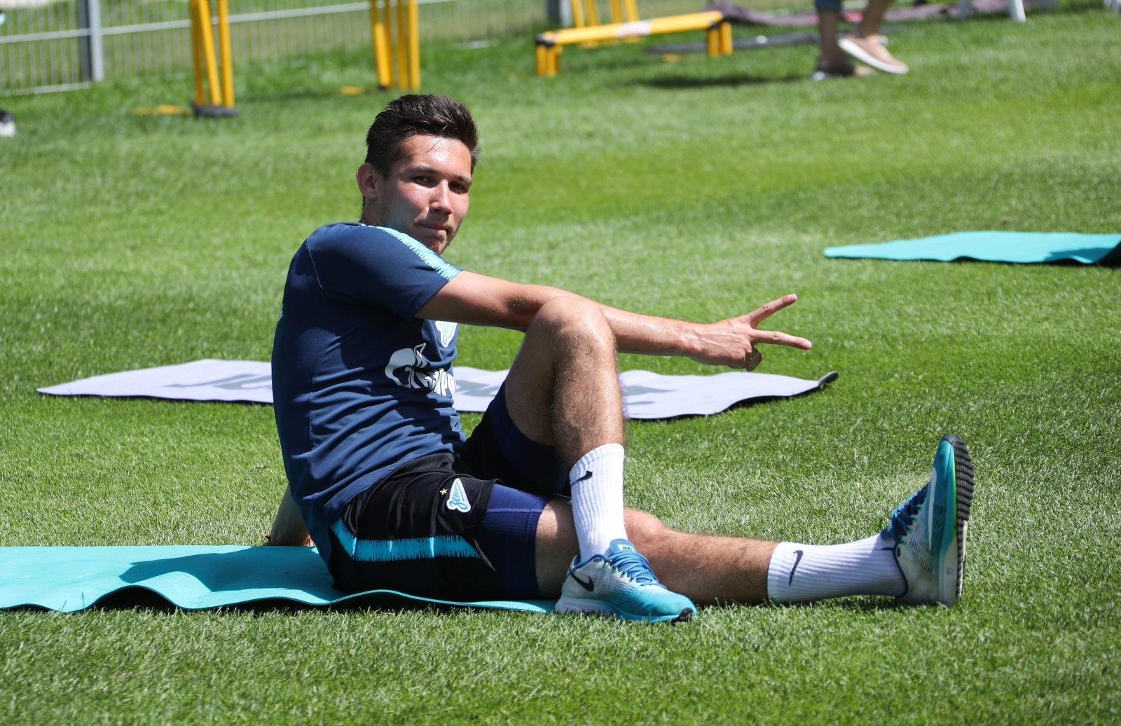 «Газпром»-тренировочные сборы в Австрии: 26 июня, утренняя тренировка