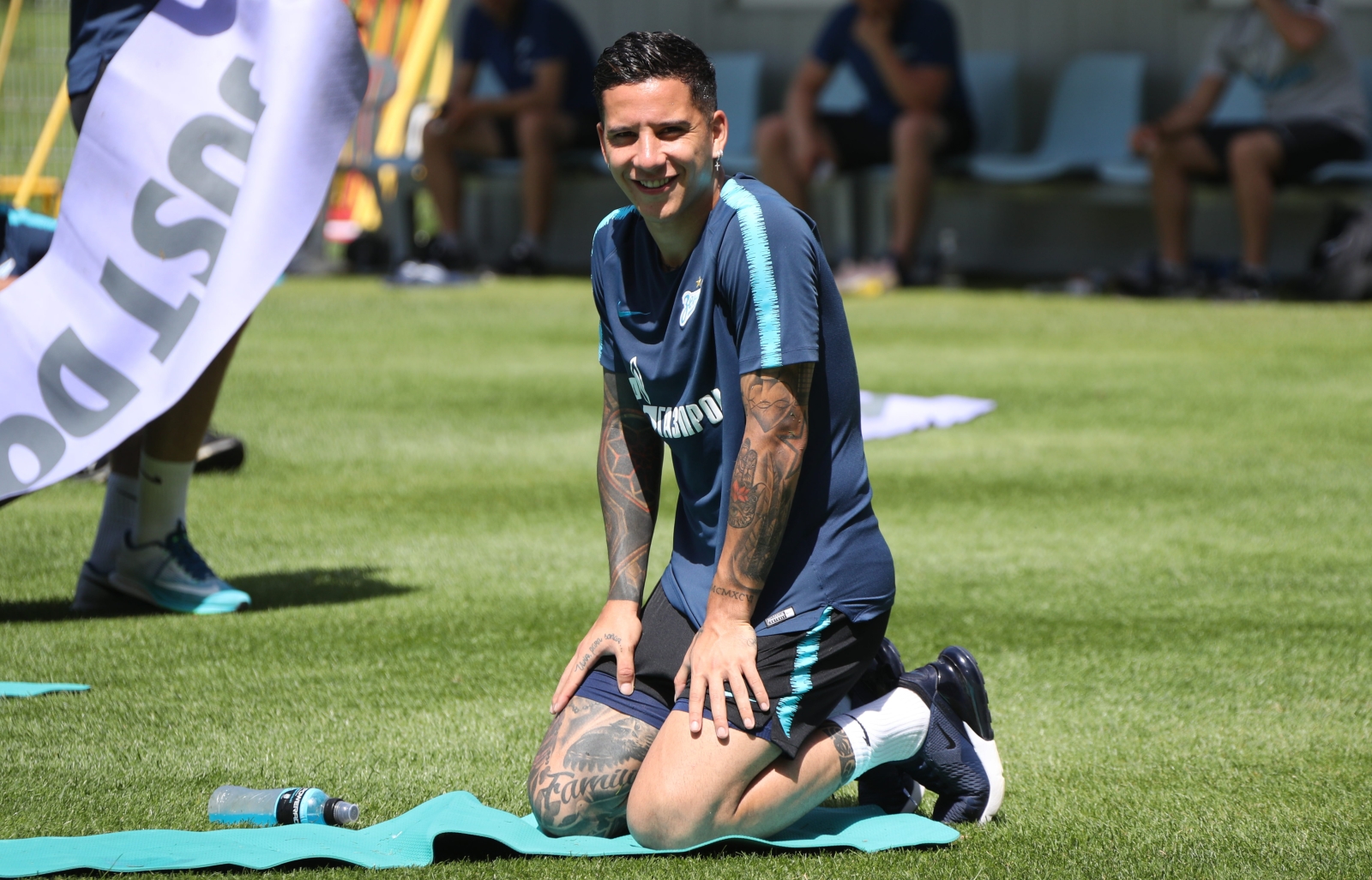 «Газпром»-тренировочные сборы в Австрии: 26 июня, утренняя тренировка