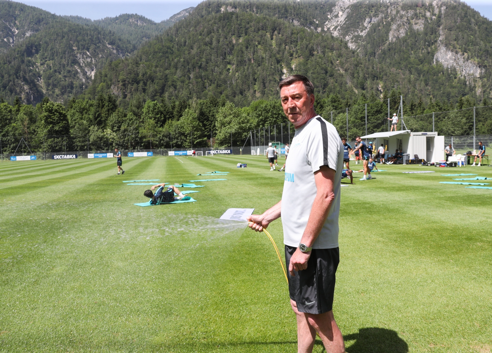 «Газпром»-тренировочные сборы в Австрии: 26 июня, утренняя тренировка