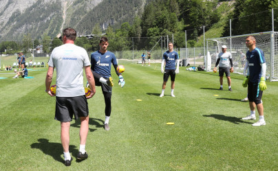 «Газпром»-тренировочные сборы в Австрии: 26 июня, утренняя тренировка