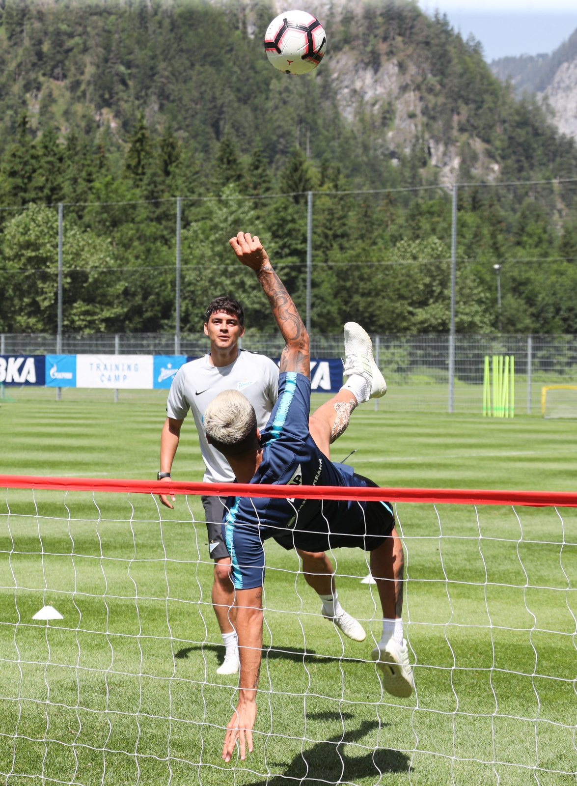 «Газпром»-тренировочные сборы в Австрии: 26 июня, утренняя тренировка