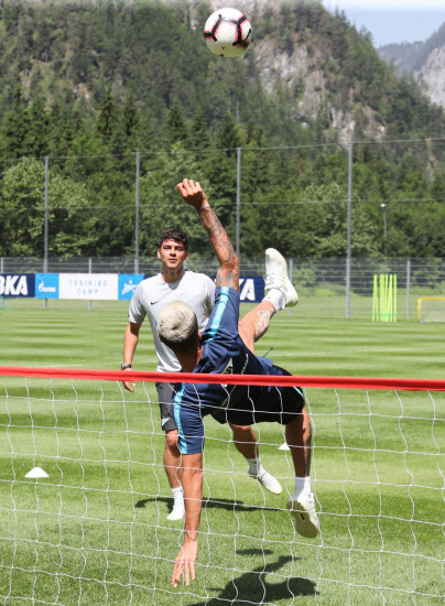 «Газпром»-тренировочные сборы в Австрии: 26 июня, утренняя тренировка