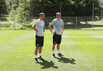 «Газпром»-тренировочные сборы в Австрии: 26 июня, утренняя тренировка