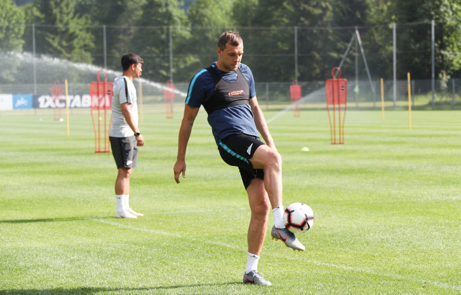 «Газпром»-тренировочные сборы в Австрии: 27 июня, вечерняя тренировка