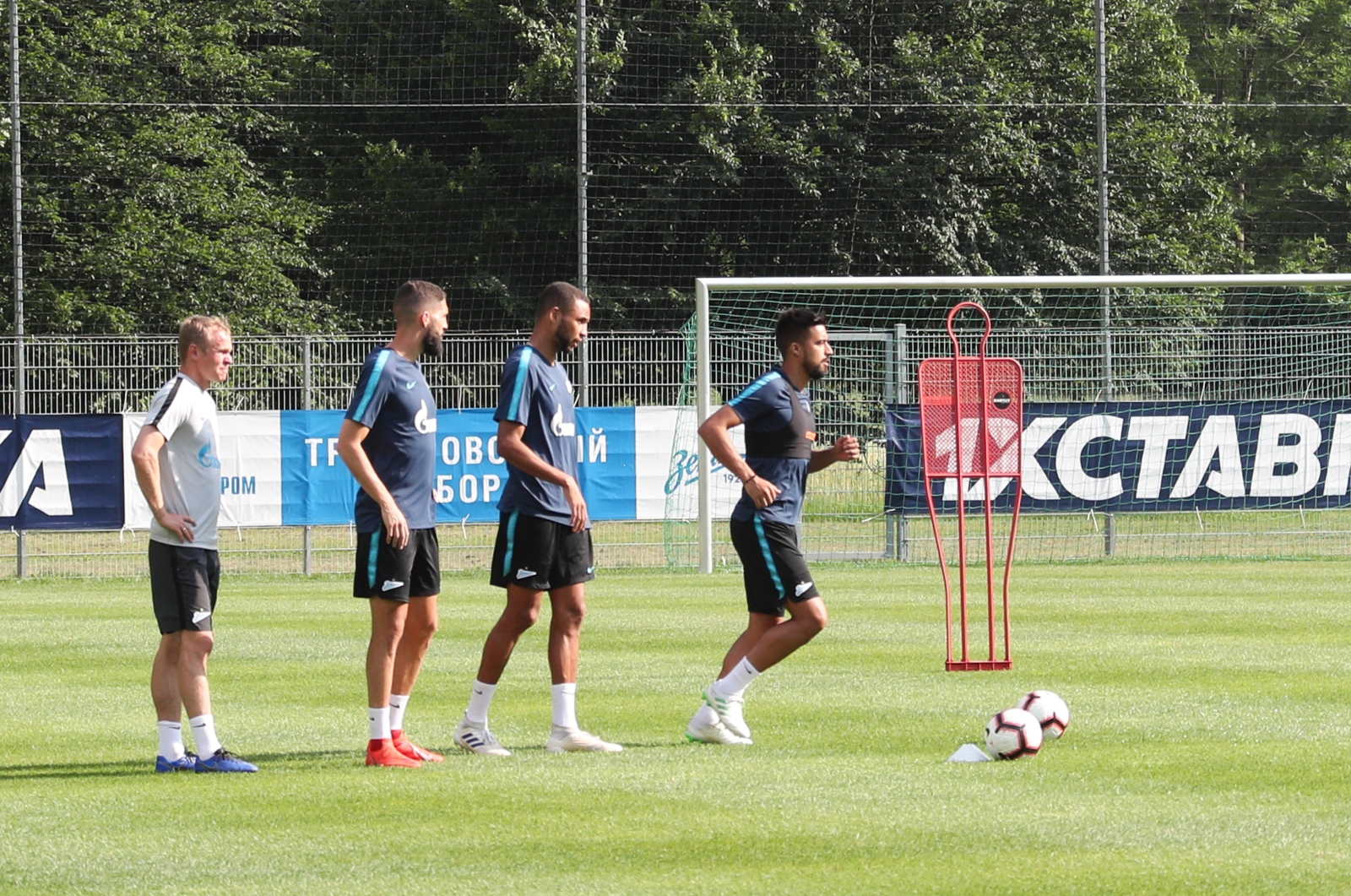 «Газпром»-тренировочные сборы в Австрии: 27 июня, вечерняя тренировка