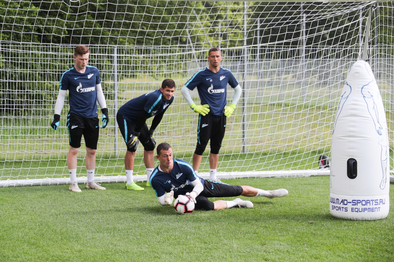 «Газпром»-тренировочные сборы в Австрии: 27 июня, вечерняя тренировка