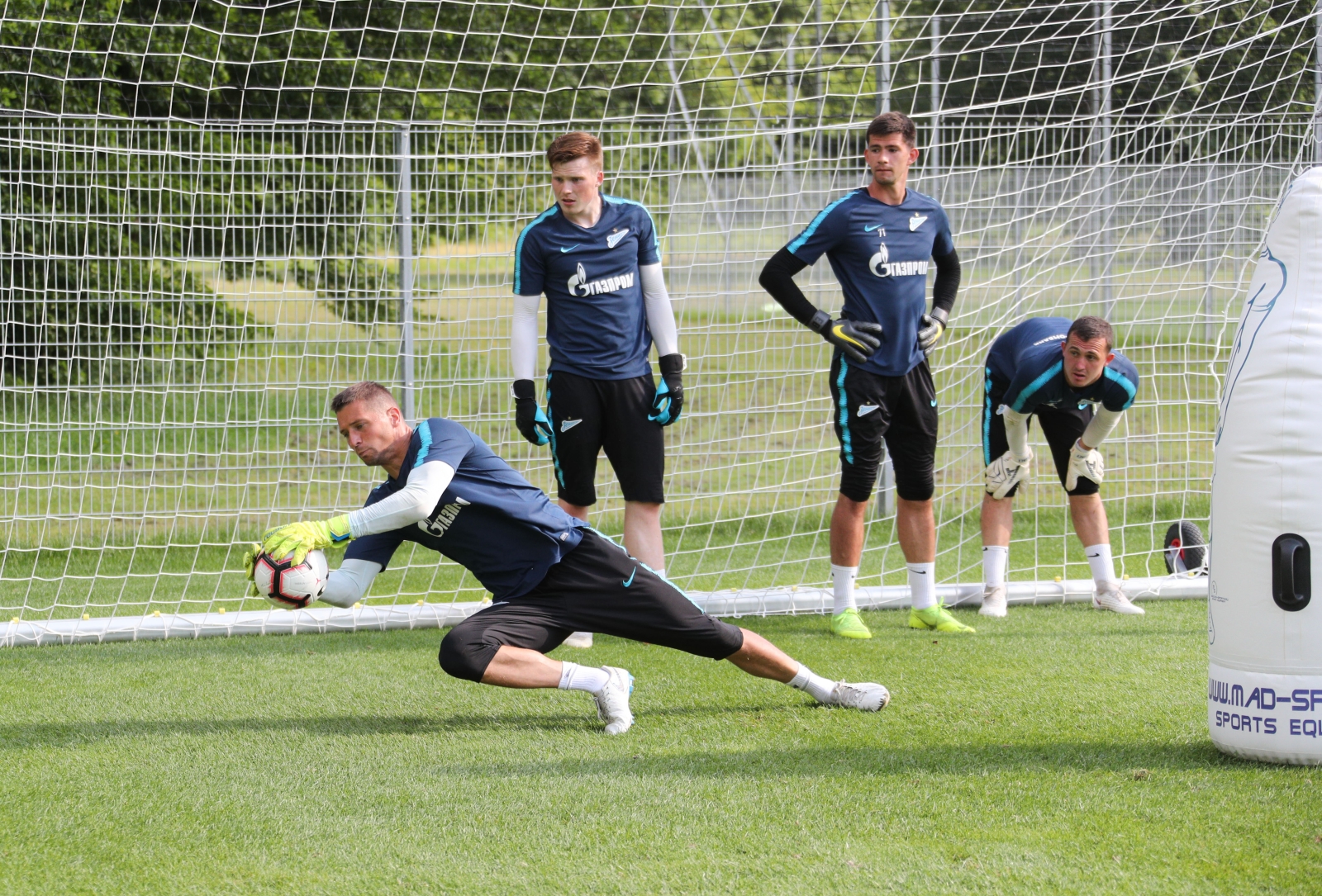 «Газпром»-тренировочные сборы в Австрии: 27 июня, вечерняя тренировка