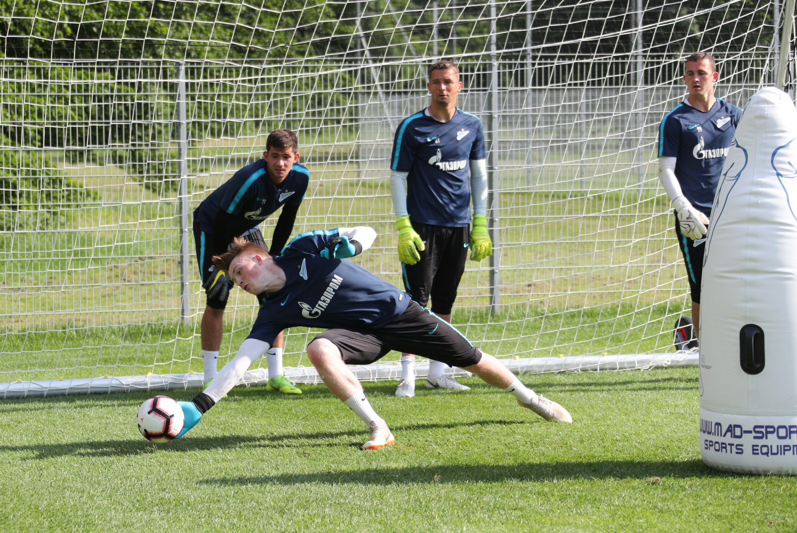 «Газпром»-тренировочные сборы в Австрии: 27 июня, вечерняя тренировка