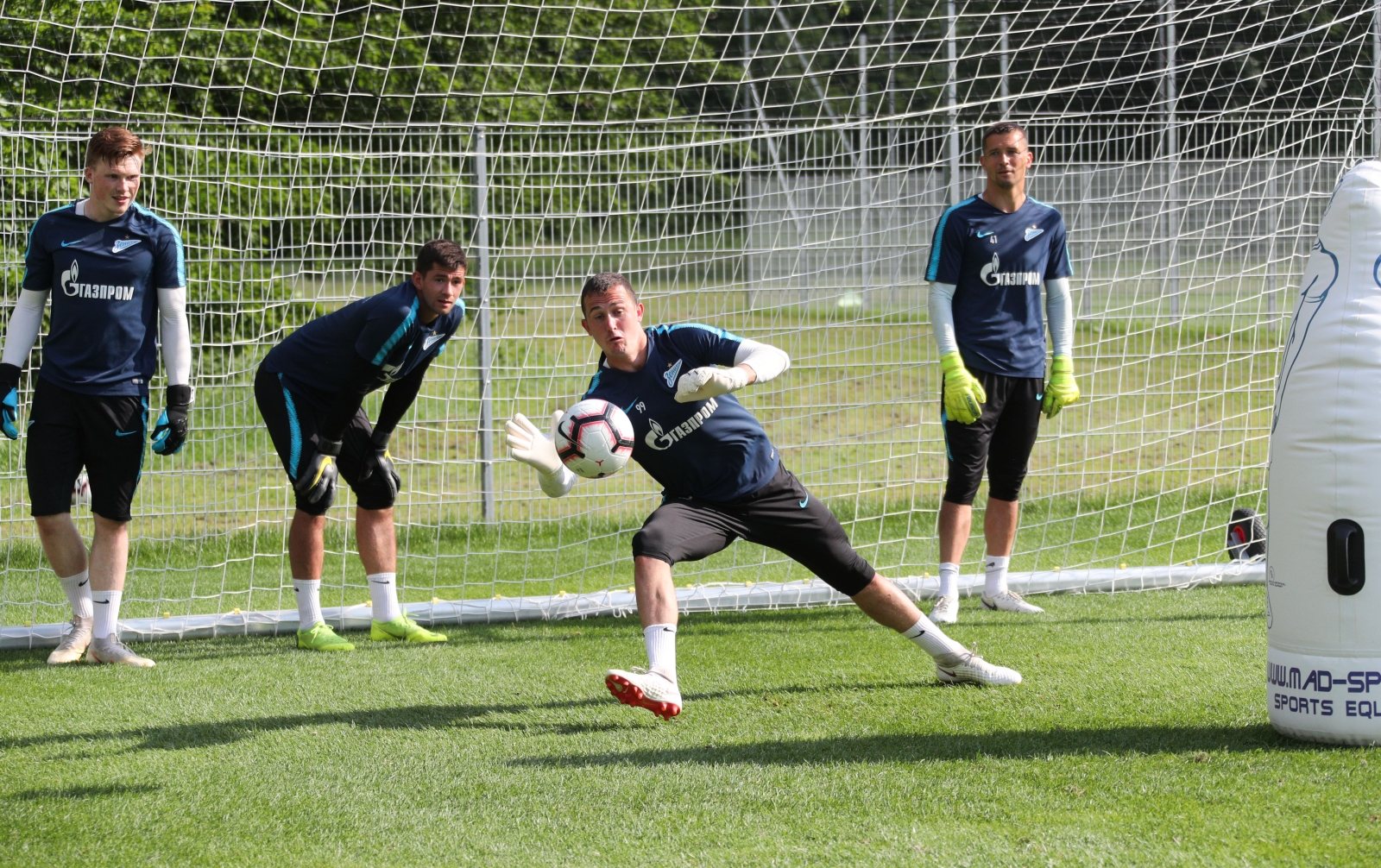 «Газпром»-тренировочные сборы в Австрии: 27 июня, вечерняя тренировка