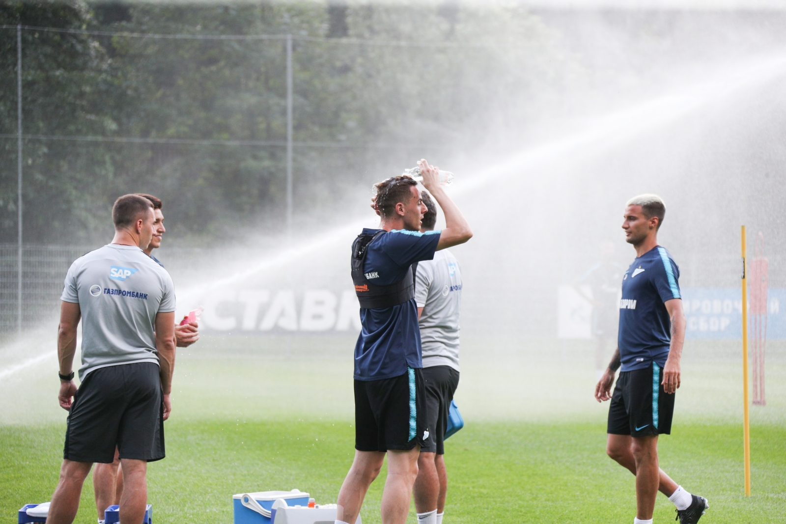 «Газпром»-тренировочные сборы в Австрии: 27 июня, вечерняя тренировка