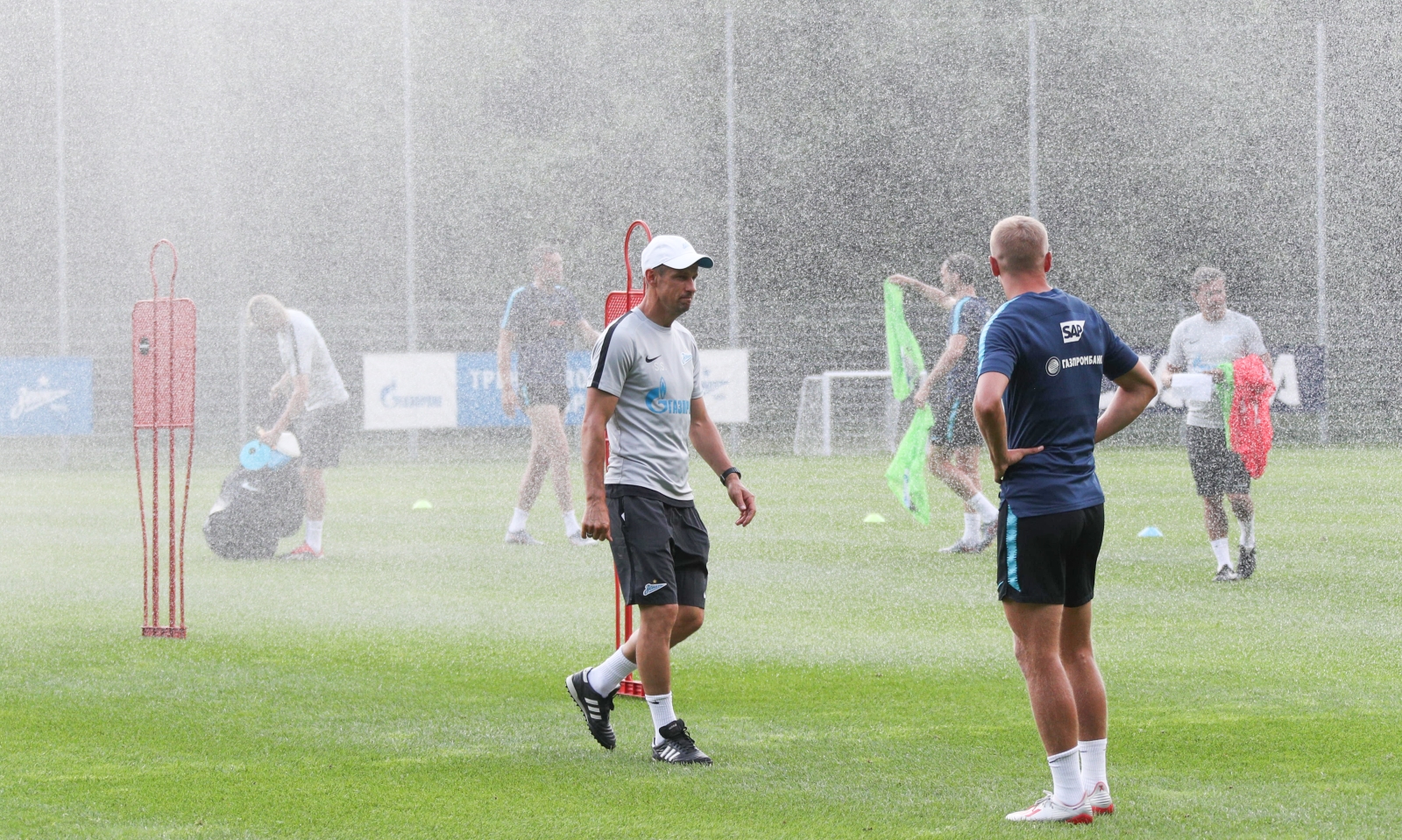 «Газпром»-тренировочные сборы в Австрии: 27 июня, вечерняя тренировка