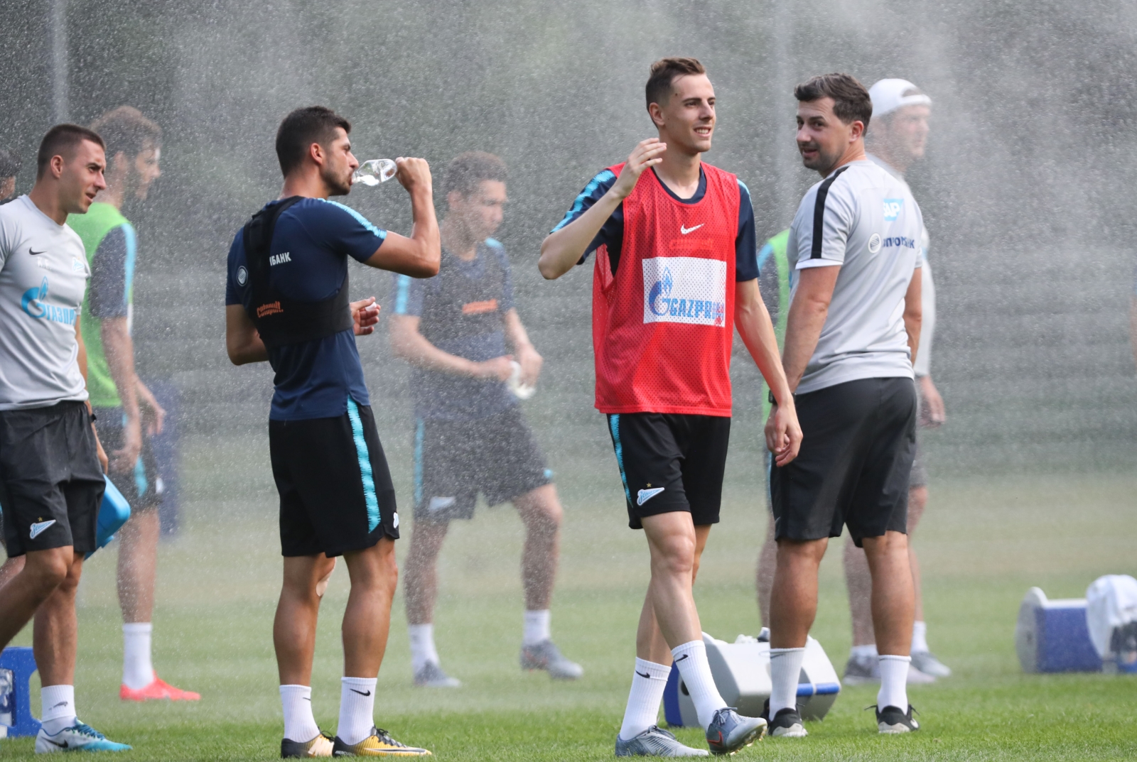 «Газпром»-тренировочные сборы в Австрии: 27 июня, вечерняя тренировка