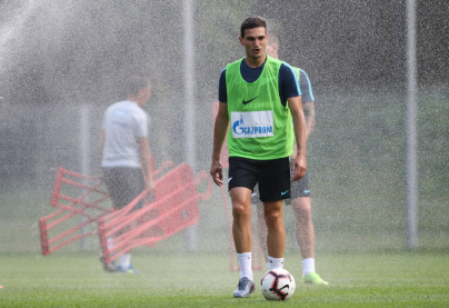 «Газпром»-тренировочные сборы в Австрии: 27 июня, вечерняя тренировка