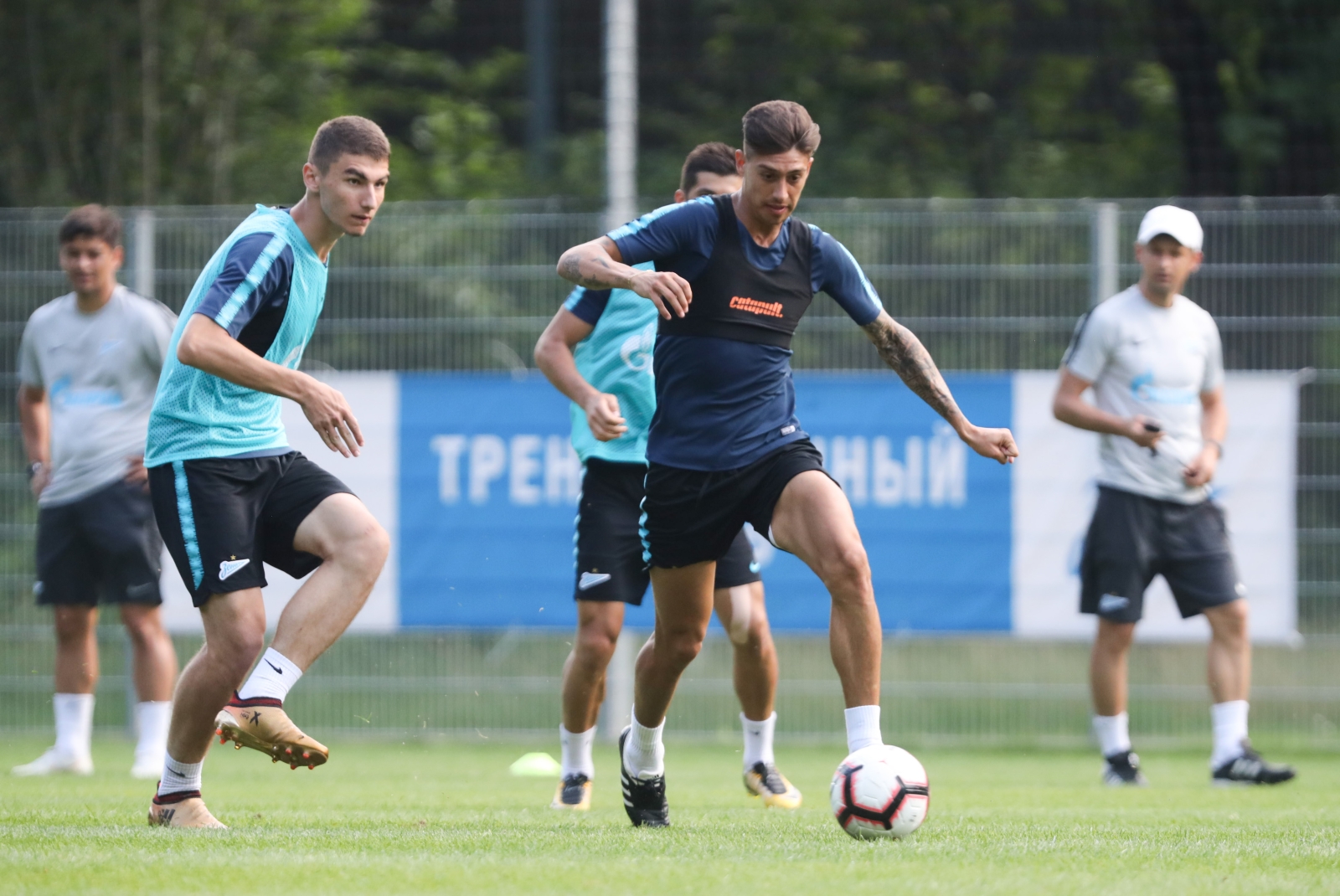 «Газпром»-тренировочные сборы в Австрии: 27 июня, вечерняя тренировка