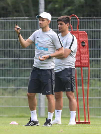 «Газпром»-тренировочные сборы в Австрии: 27 июня, вечерняя тренировка