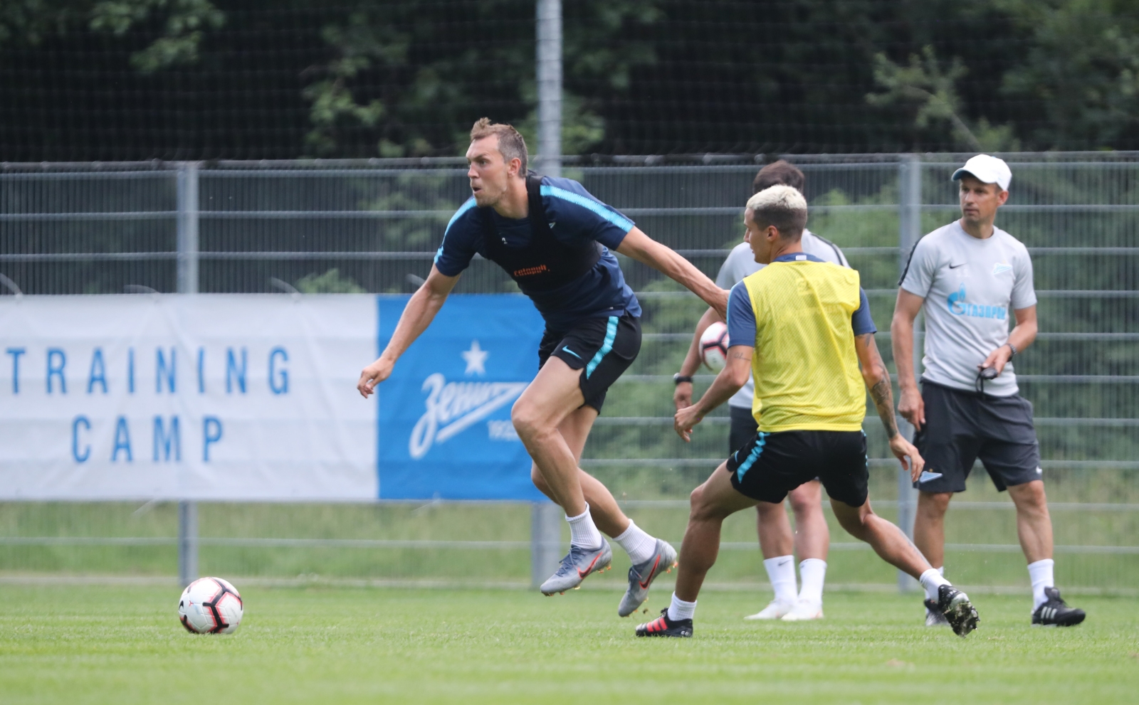 «Газпром»-тренировочные сборы в Австрии: 27 июня, вечерняя тренировка