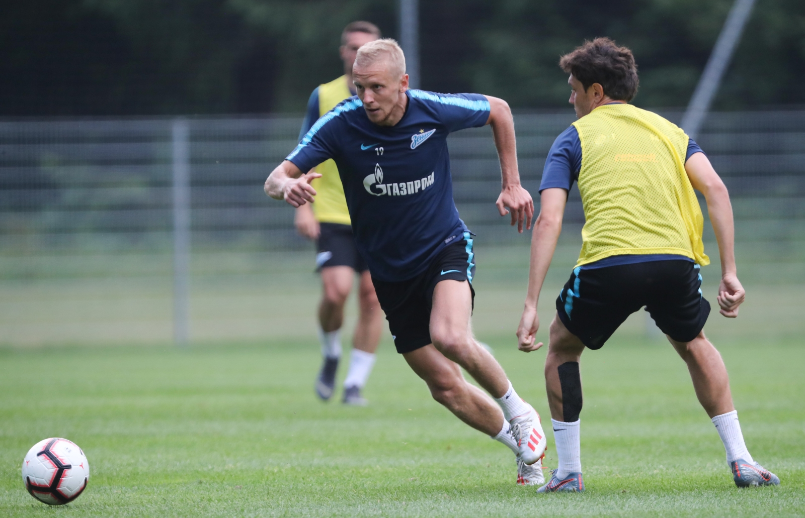 «Газпром»-тренировочные сборы в Австрии: 27 июня, вечерняя тренировка