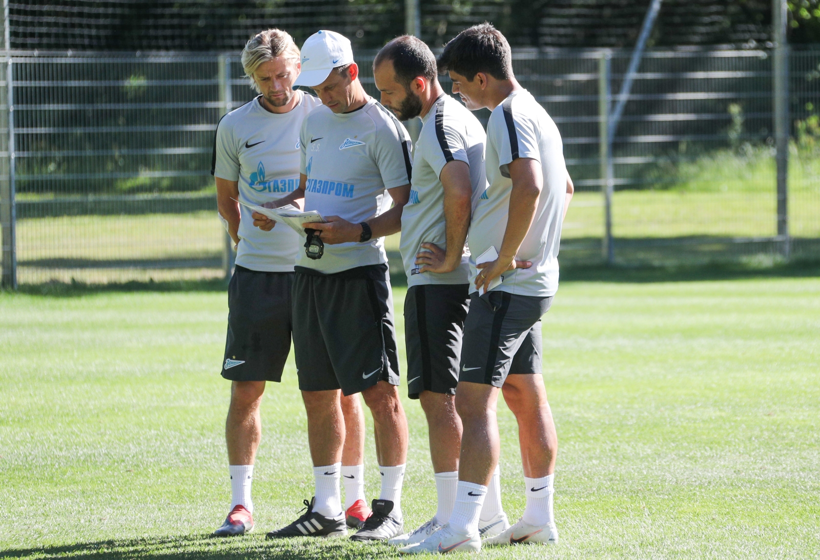 «Газпром»-тренировочные сборы в Австрии: 28 июня, вечерняя тренировка