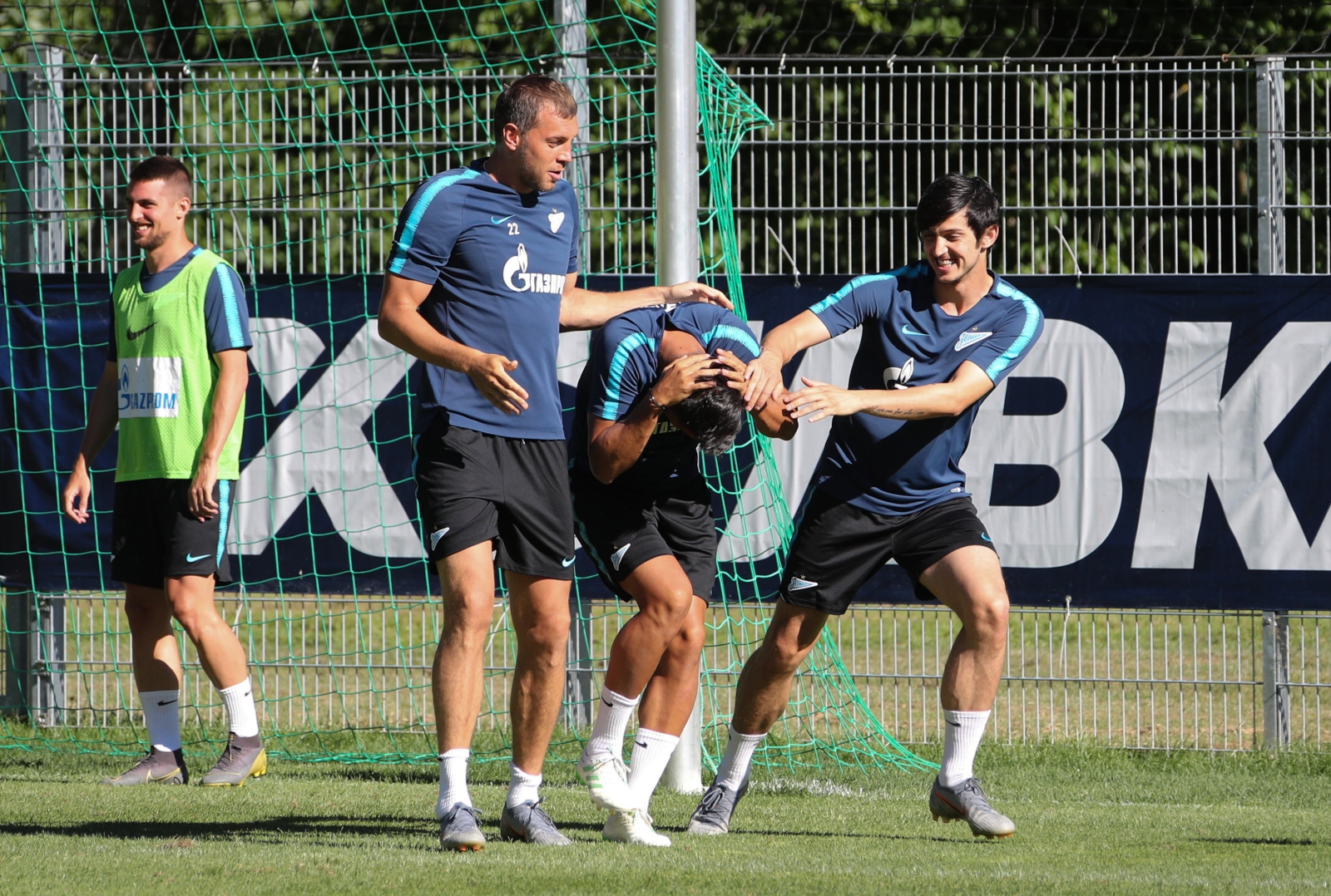 «Газпром»-тренировочные сборы в Австрии: 28 июня, вечерняя тренировка