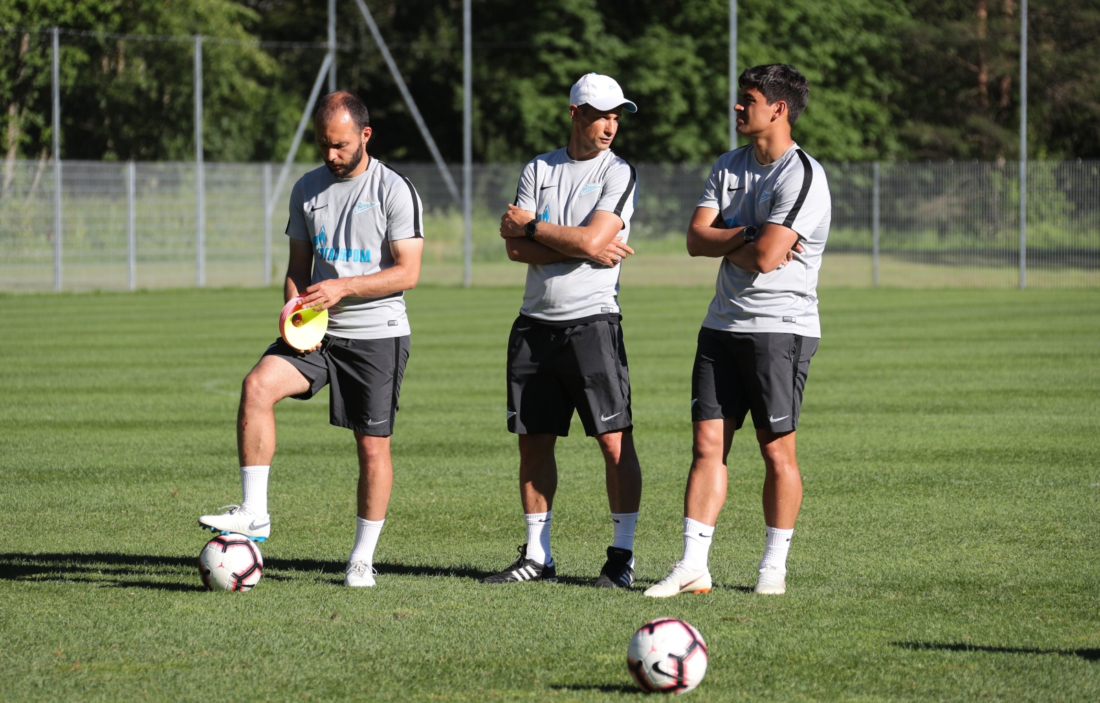 «Газпром»-тренировочные сборы в Австрии: 28 июня, вечерняя тренировка