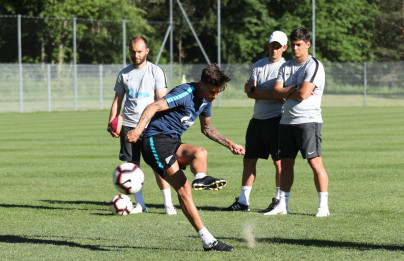 «Газпром»-тренировочные сборы в Австрии: 28 июня, вечерняя тренировка