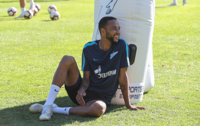 «Газпром»-тренировочные сборы в Австрии: 28 июня, вечерняя тренировка