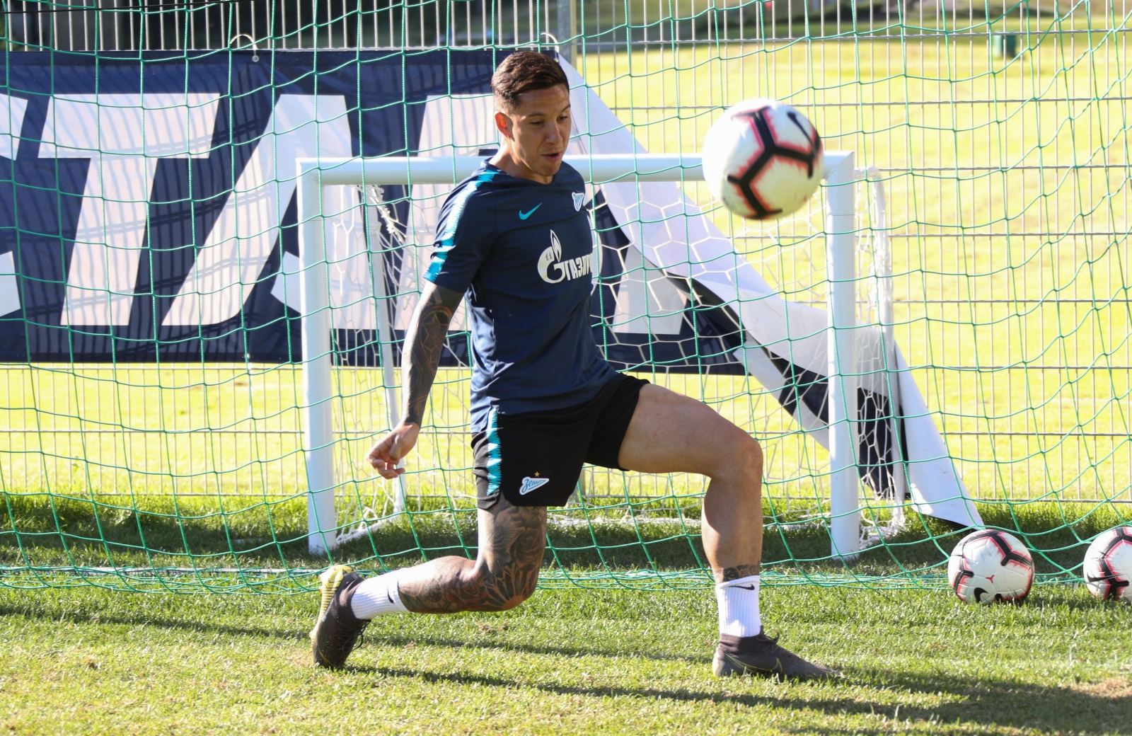 «Газпром»-тренировочные сборы в Австрии: 28 июня, вечерняя тренировка