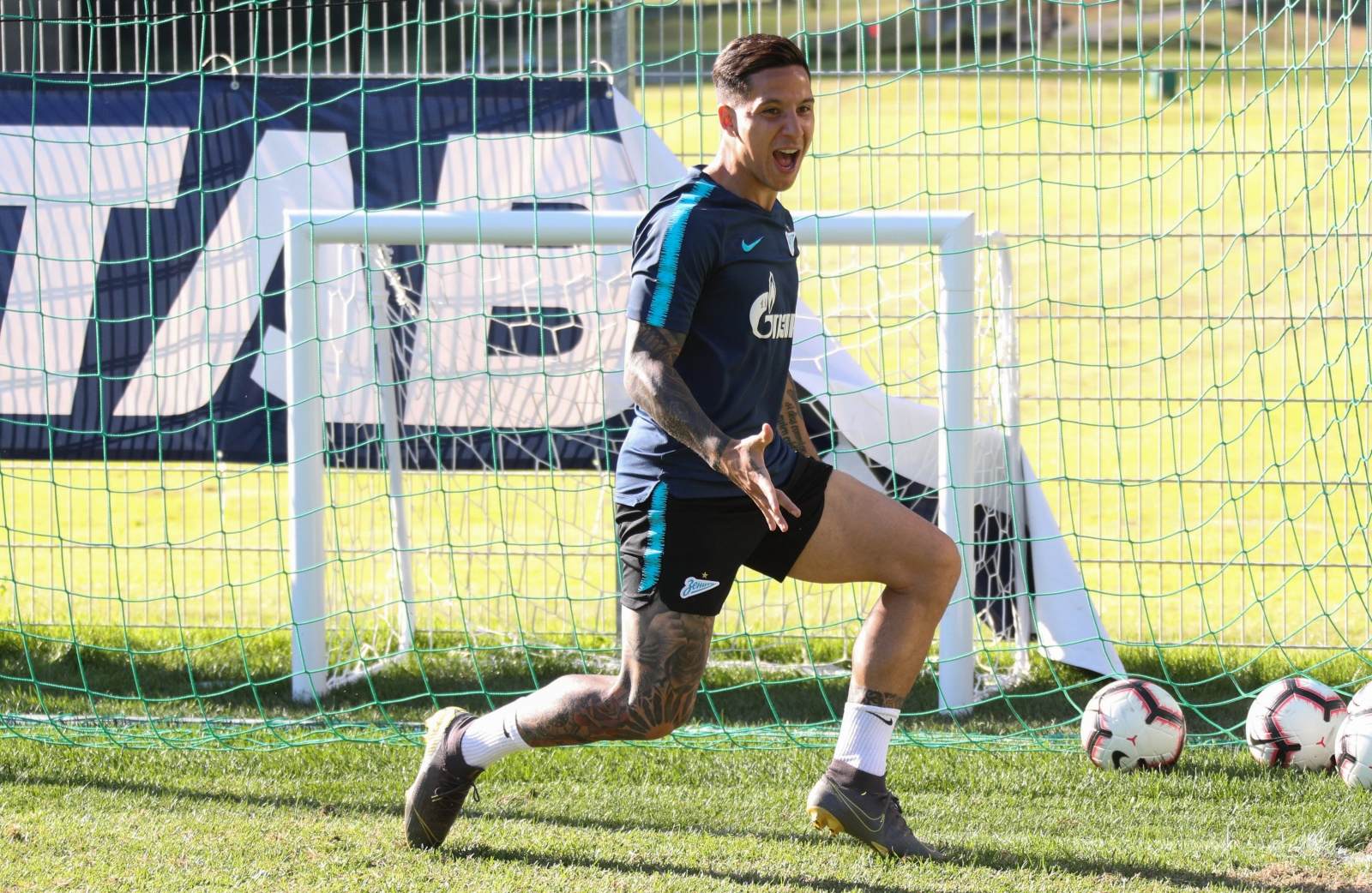 «Газпром»-тренировочные сборы в Австрии: 28 июня, вечерняя тренировка