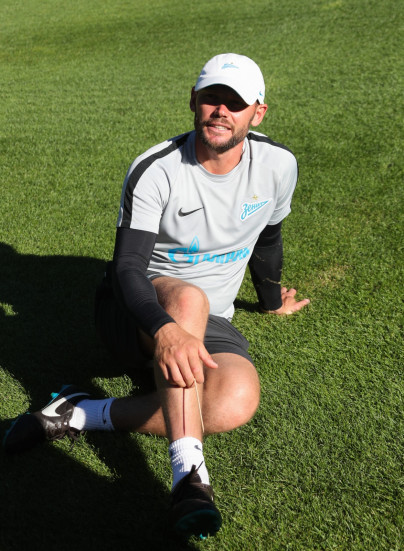 «Газпром»-тренировочные сборы в Австрии: 28 июня, вечерняя тренировка