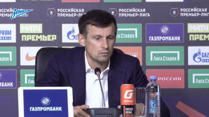 «Зенит-ТВ»: Пресс-конференция Сергея Семака после матча с «Ахматом»