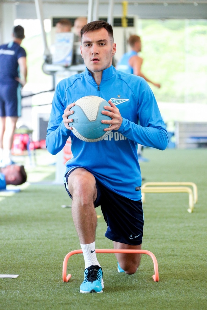 «Газпром»-тренировочные сборы в Катаре: 15 января, утренняя тренировка