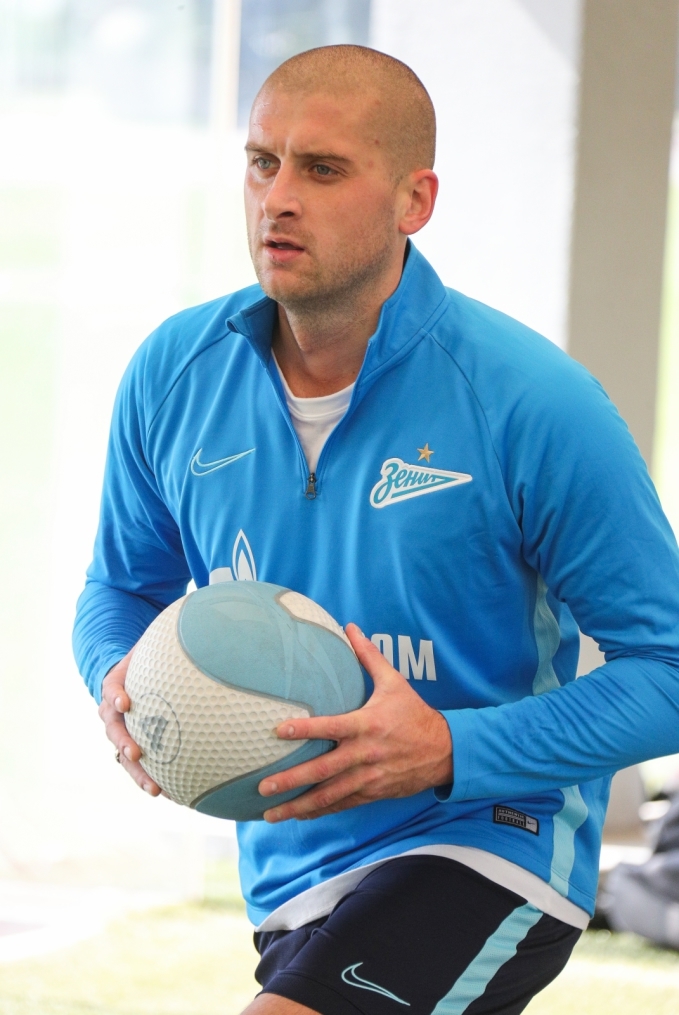 «Газпром»-тренировочные сборы в Катаре: 15 января, утренняя тренировка