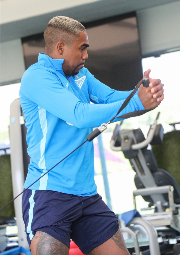 «Газпром»-тренировочные сборы в Катаре: 15 января, утренняя тренировка