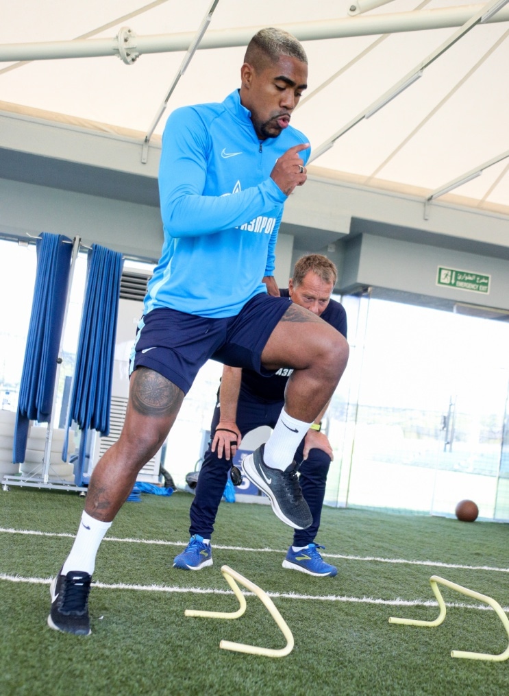 «Газпром»-тренировочные сборы в Катаре: 15 января, утренняя тренировка