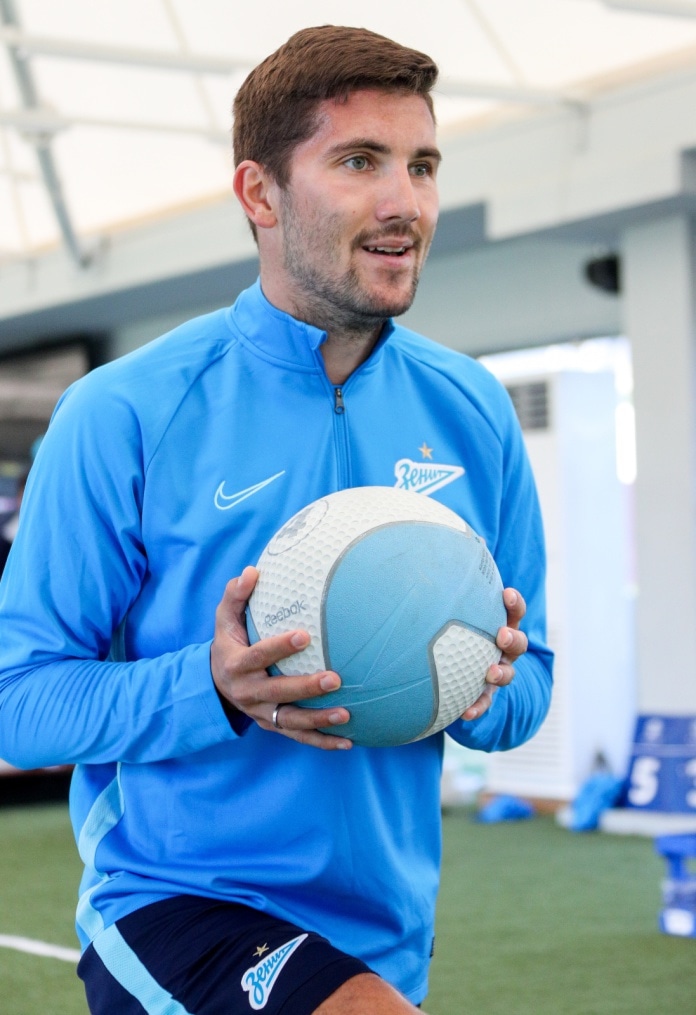 «Газпром»-тренировочные сборы в Катаре: 15 января, утренняя тренировка