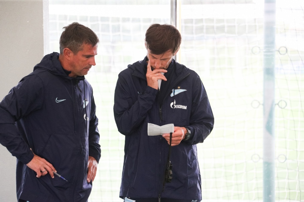 «Газпром»-тренировочные сборы в Катаре: 23 января, утренняя тренировка