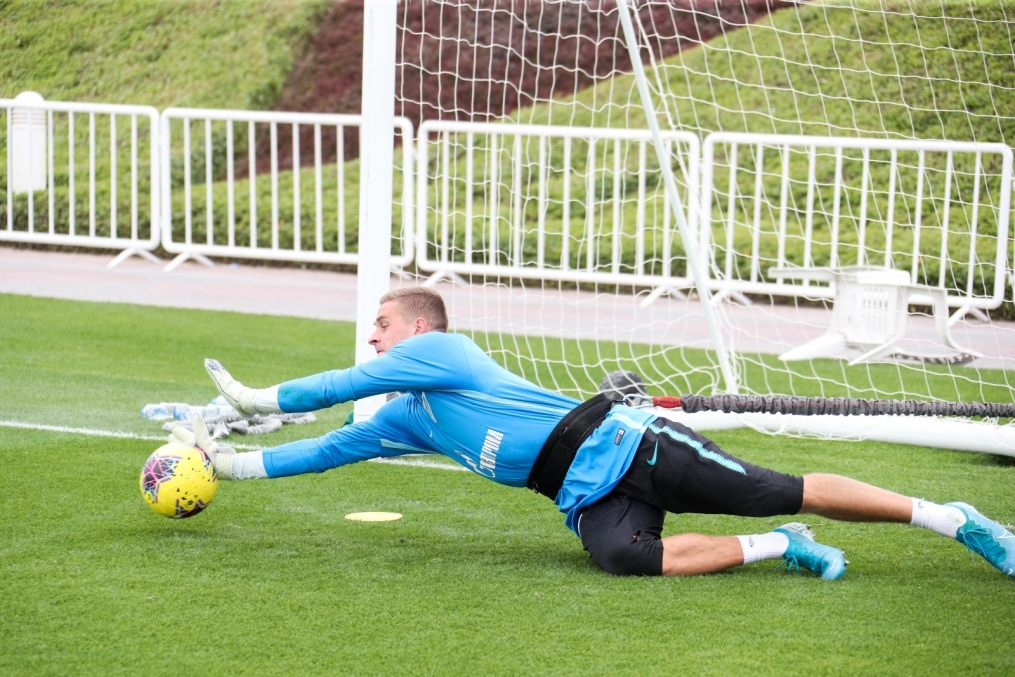 «Газпром»-тренировочные сборы в Катаре: 23 января, утренняя тренировка