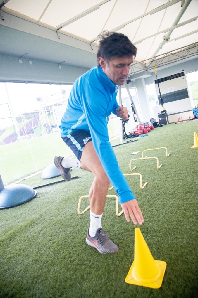 «Газпром»-тренировочные сборы в Катаре: 23 января, утренняя тренировка