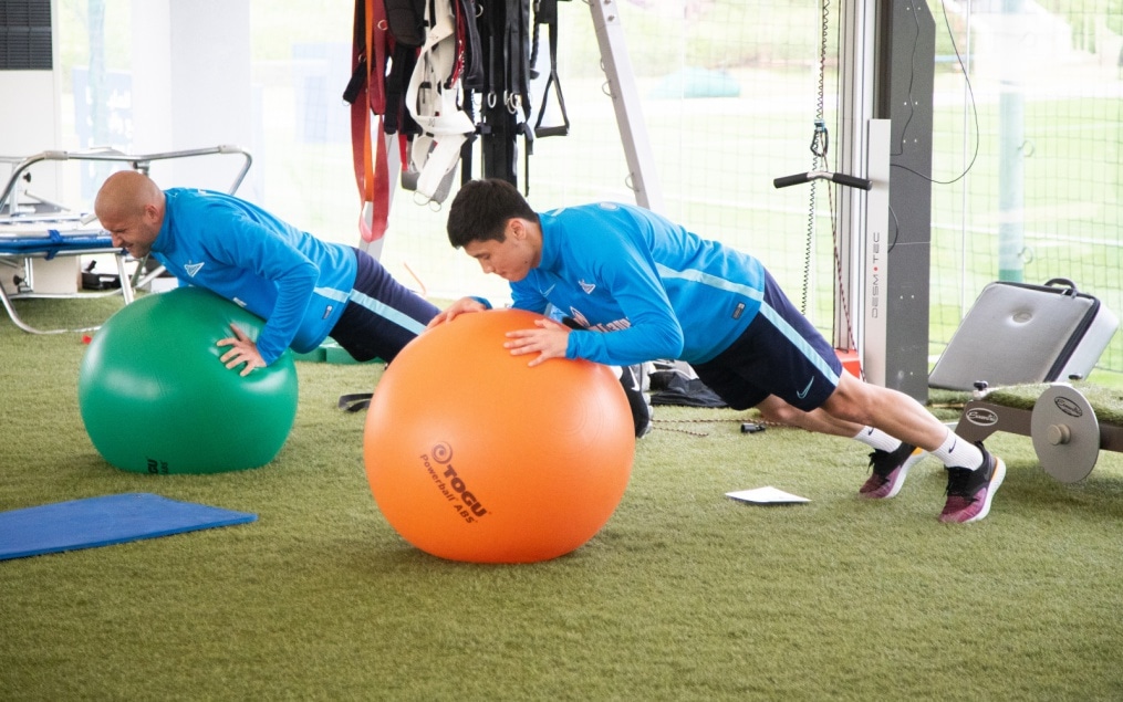 «Газпром»-тренировочные сборы в Катаре: 23 января, утренняя тренировка