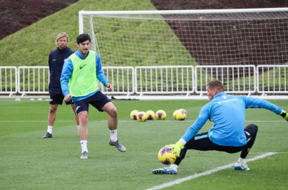 «Газпром»-тренировочные сборы в Катаре: 23 января, утренняя тренировка