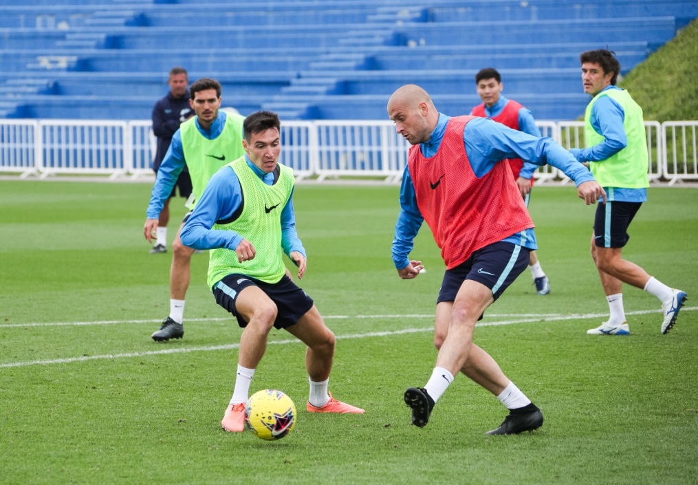 «Газпром»-тренировочные сборы в Катаре: 23 января, утренняя тренировка