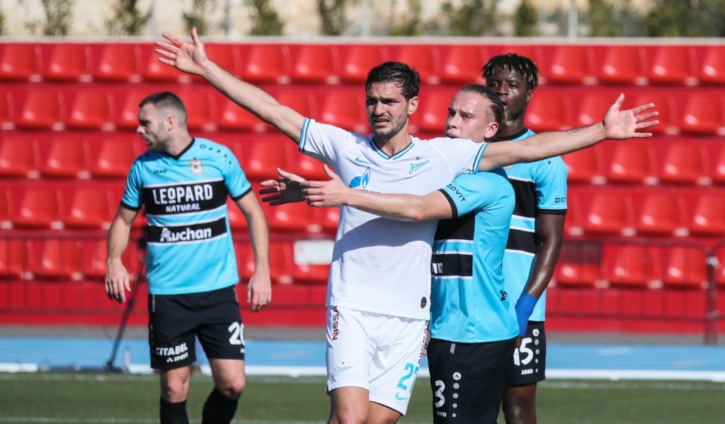 Товарищеский матч «Зенит» — «Дюделанж»