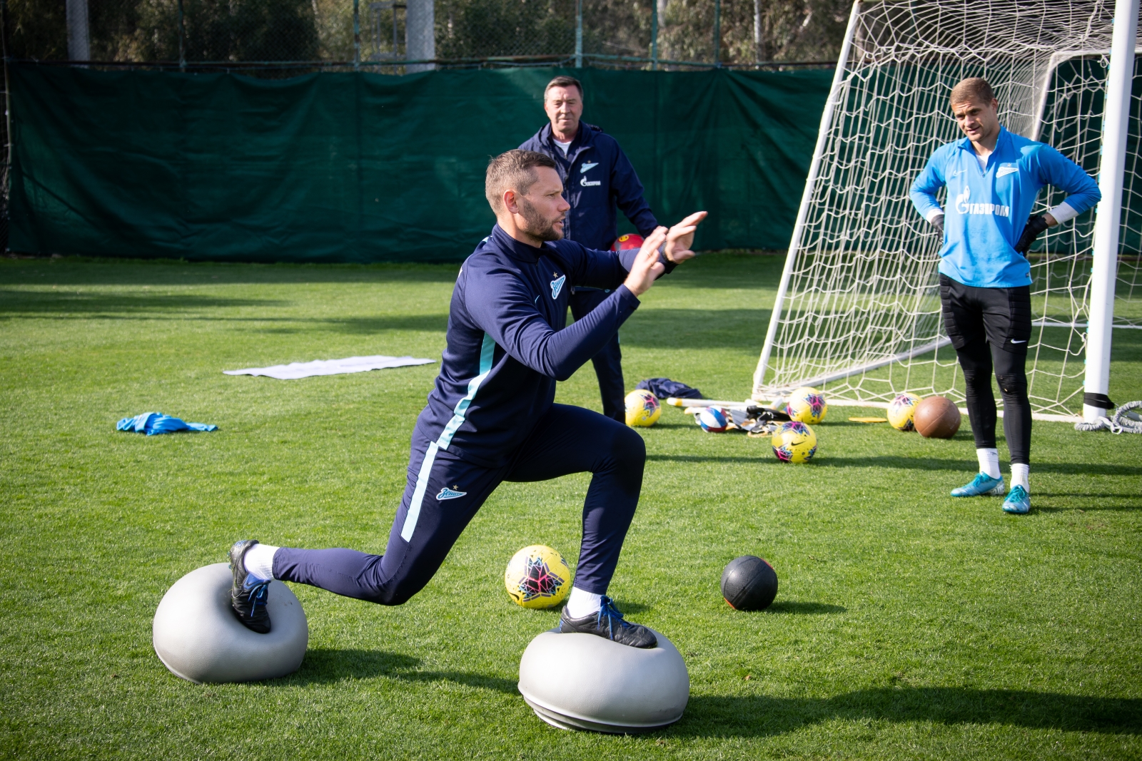 «Газпром»-тренировочные сборы в Турции: 20 февраля, утренняя тренировка