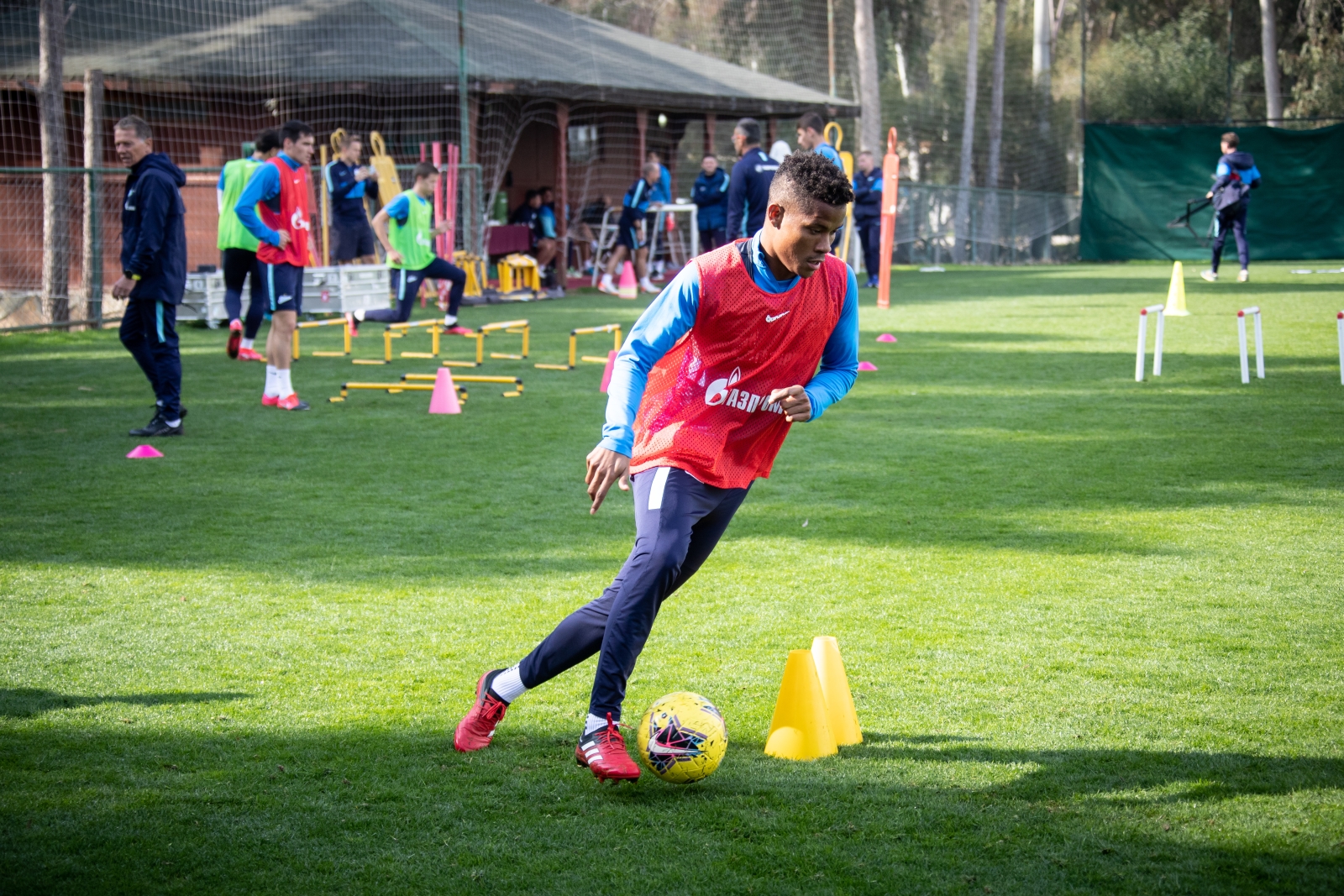 «Газпром»-тренировочные сборы в Турции: 20 февраля, утренняя тренировка