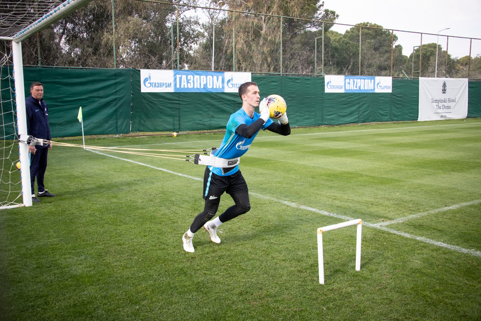 «Газпром»-тренировочные сборы в Турции: 20 февраля, утренняя тренировка