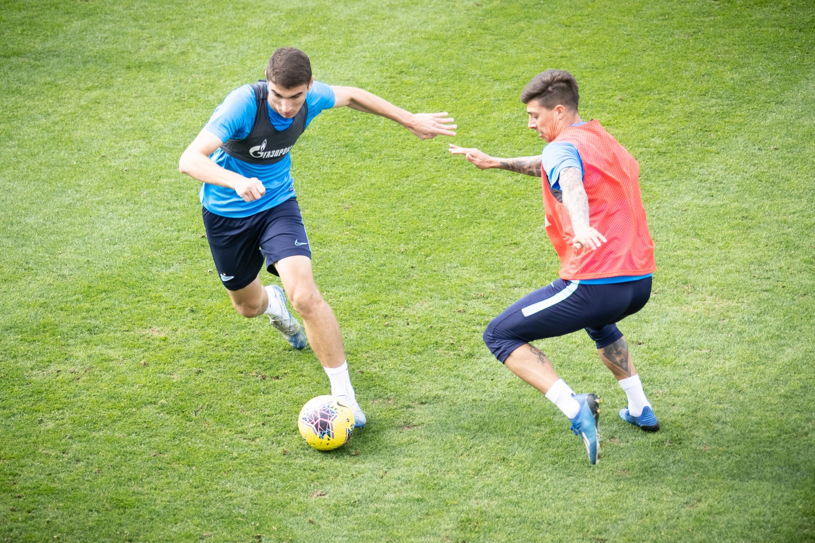 «Газпром»-тренировочные сборы в Турции: 20 февраля, утренняя тренировка