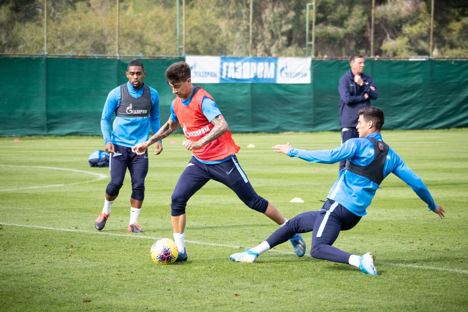 «Газпром»-тренировочные сборы в Турции: 20 февраля, утренняя тренировка
