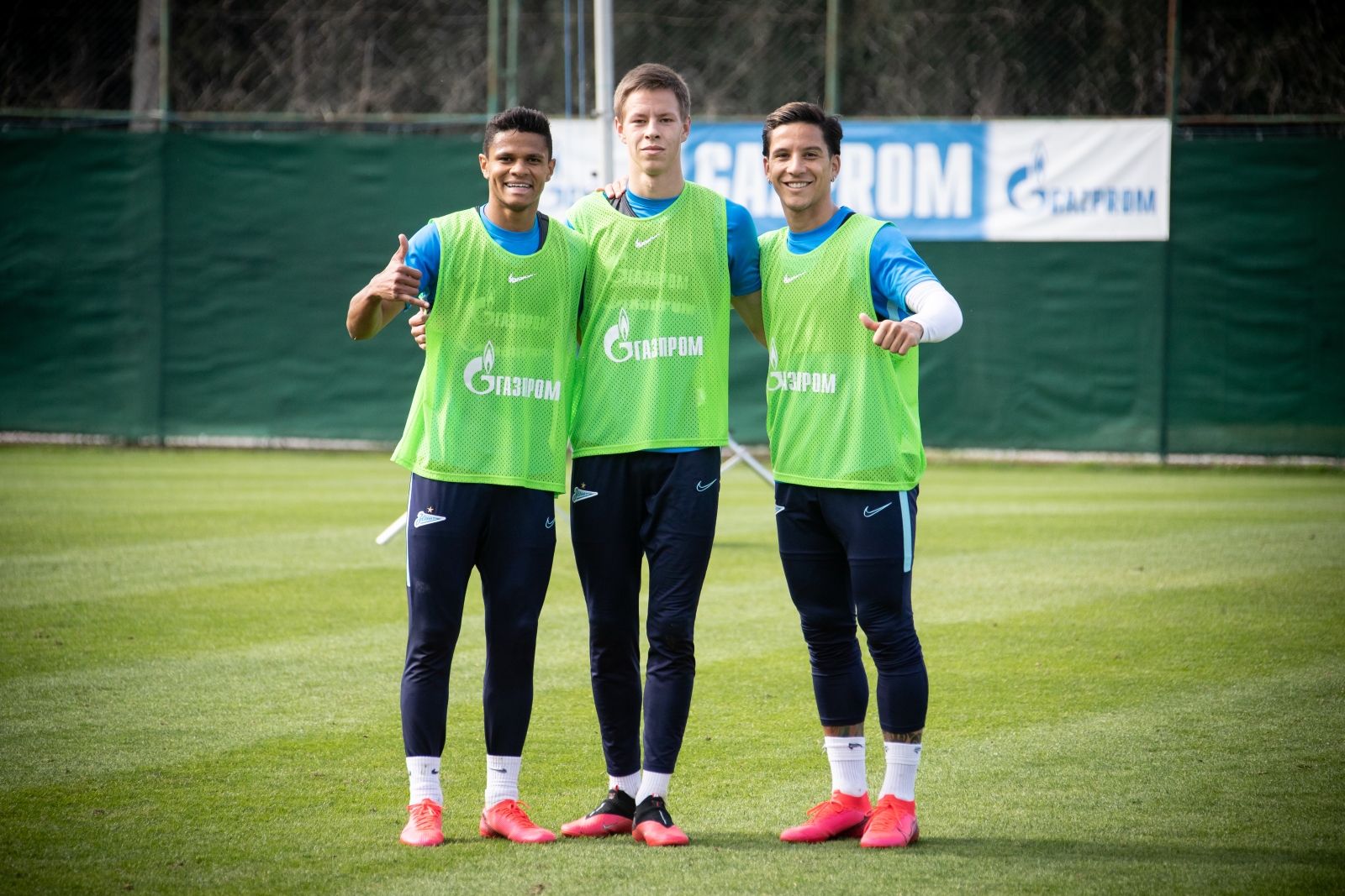 «Газпром»-тренировочные сборы в Турции: 20 февраля, утренняя тренировка